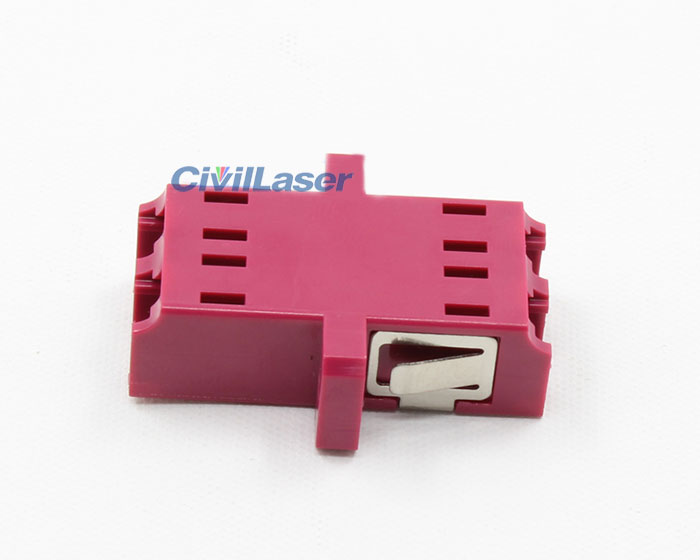 Integrated Type Multimode Double Core Plastic Fiber Optic Adapter